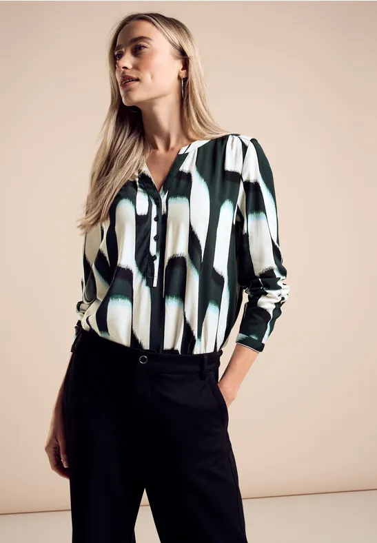 Street One Bluse Mit Grafischem Muster - Style BAMIKA