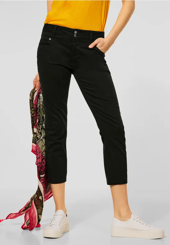 Street One Casual Fit Hose In Unifarbe - Style YULIUS