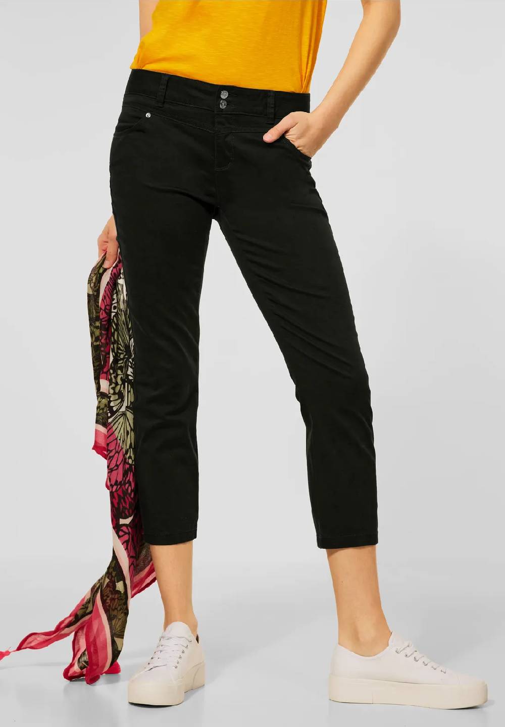 Street One Casual Fit Hose in Unifarbe - Style YULIUS