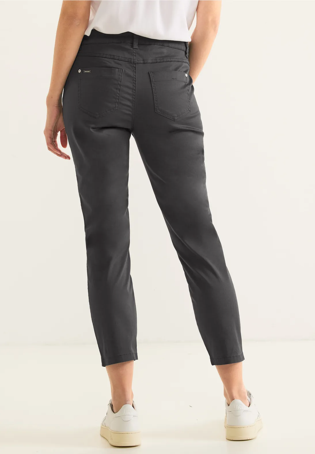 Street One Casual Fit Seidenoptik Hose - Style YULIUS