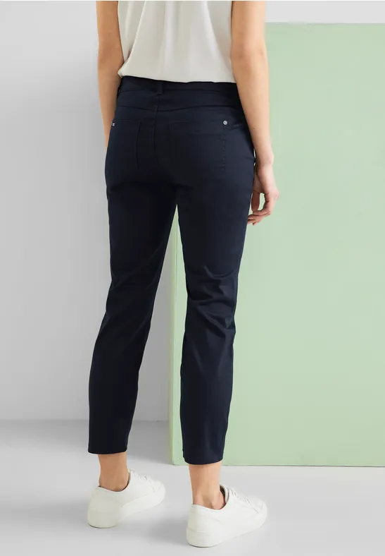 Street One Casual Fit Seidenoptik Hose - Style YULIUS