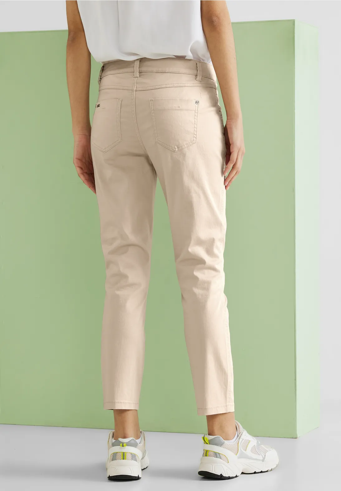 Street One Casual Fit Seidenoptik Hose - Style YULIUS