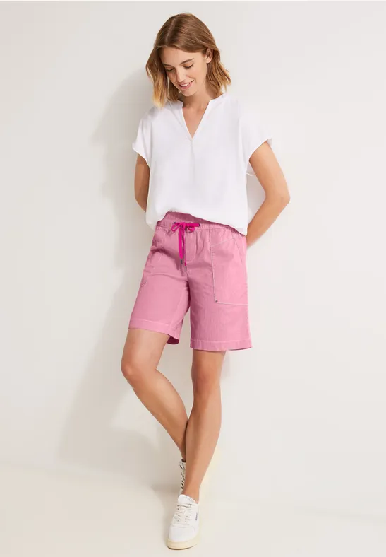 Street One Gestreifte Loose Fit Bermuda - Style BONNY