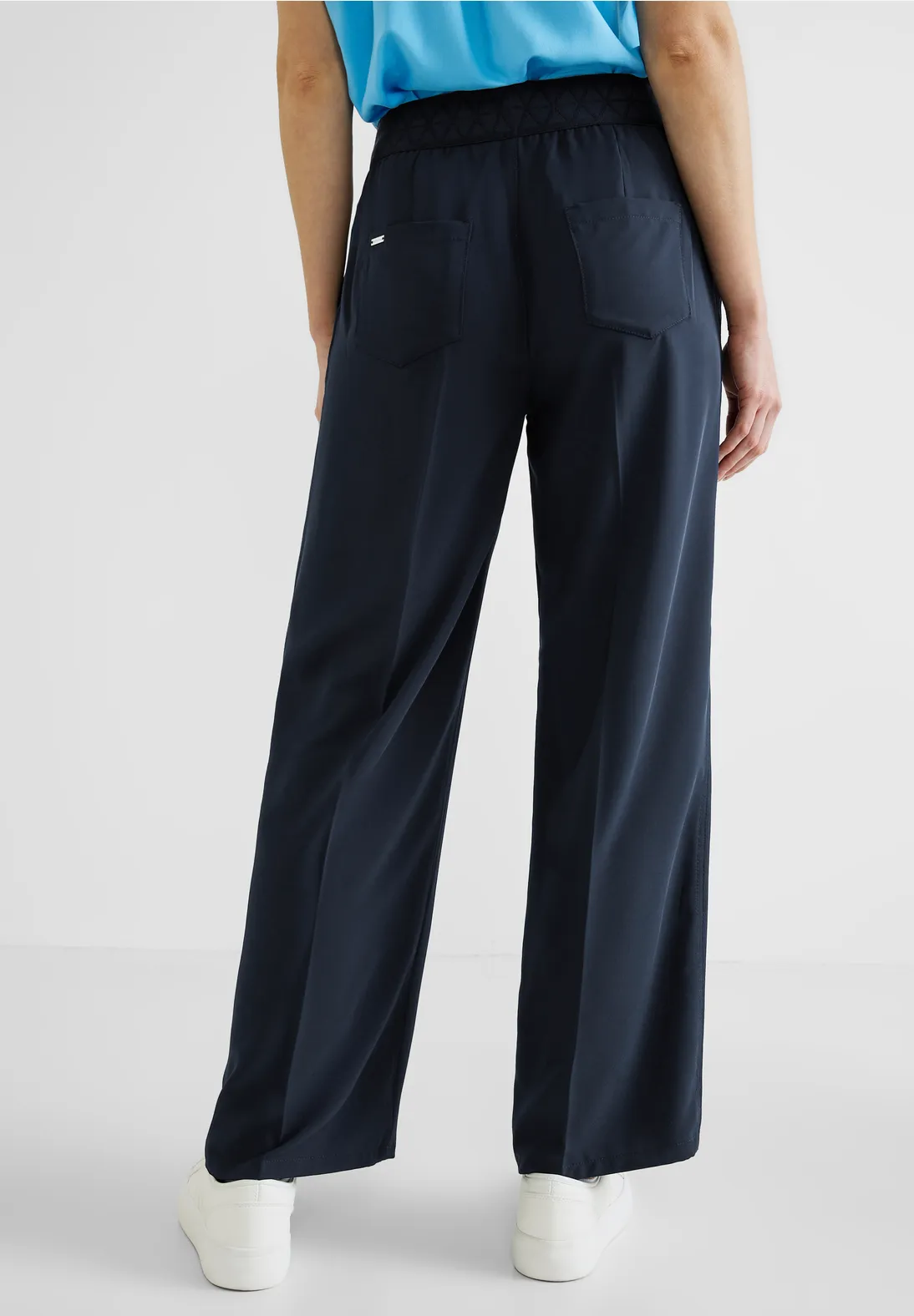 Street One Loose Fit Hose Mit Stretch - Style WIDE LEG