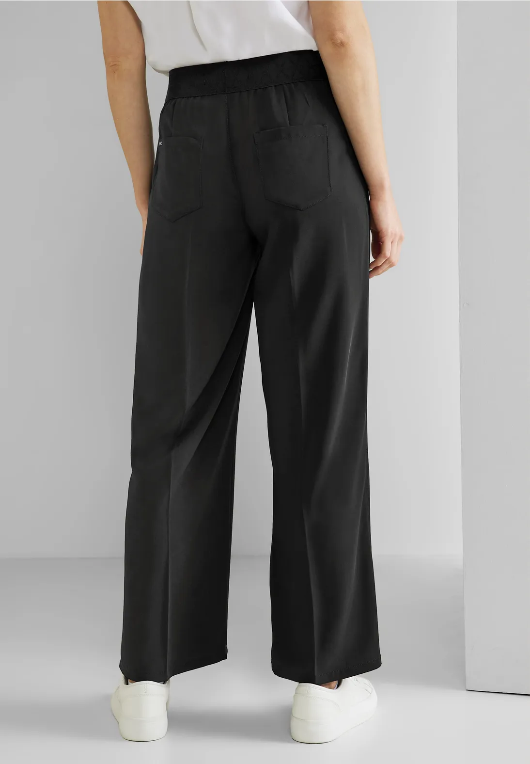 Street One Loose Fit Hose Mit Stretch - Style WIDE LEG
