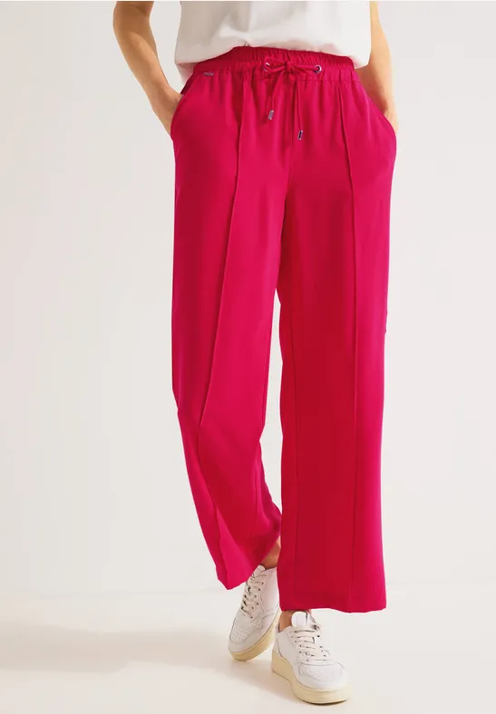 Street One Loose Fit Hose Mit Wide Legs - Style WIDE LEG