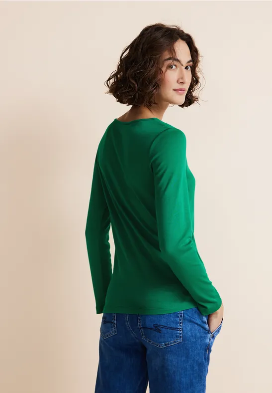 Street One Shirt Mit Carrée Ausschnitt - Style PALMIRA