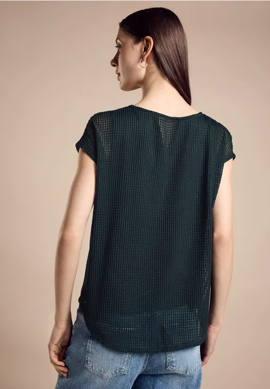 Street One 2 In 1 Mesh T-Shirt