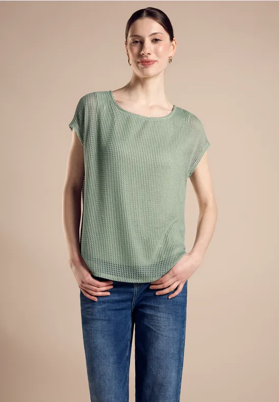 Street One 2 In 1 Mesh T-Shirt