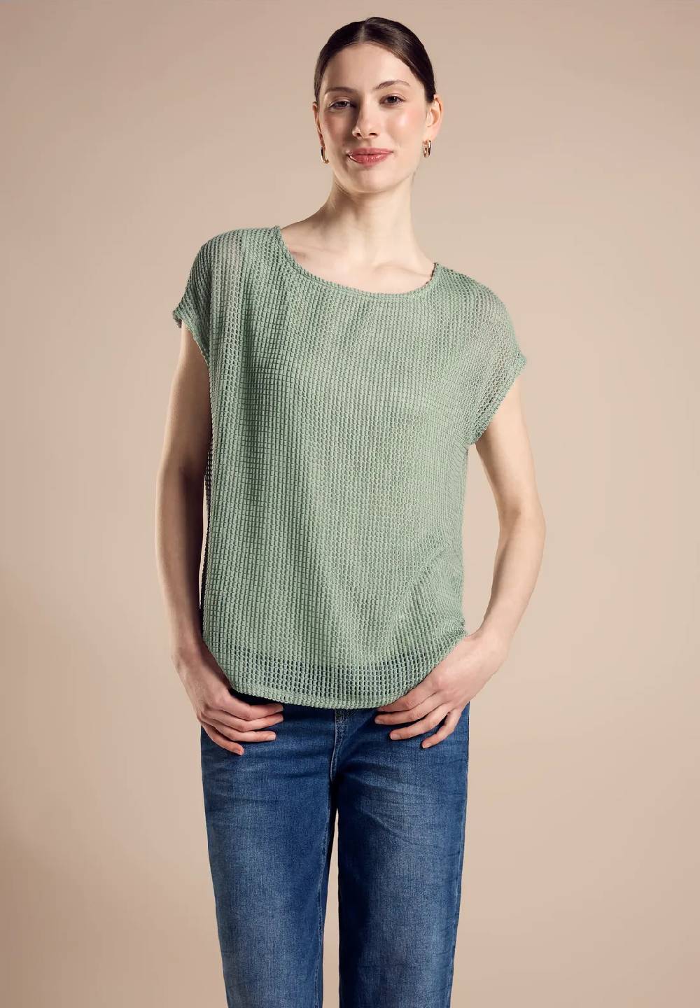 Street One 2 in 1 Mesh T-Shirt