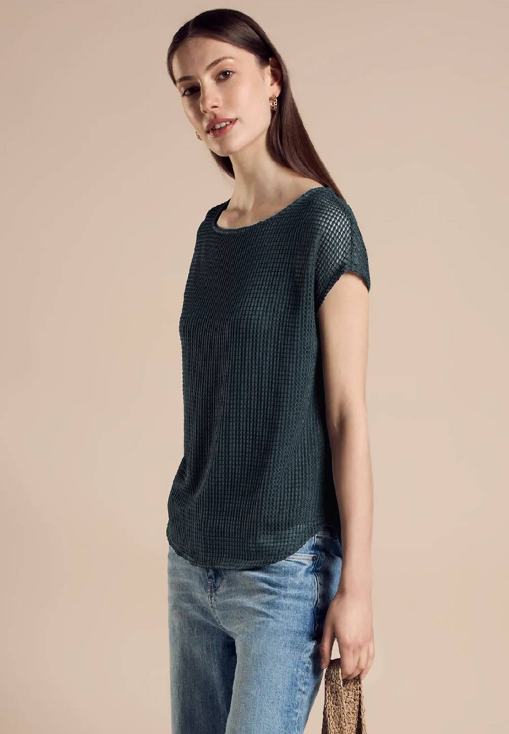 Street One 2 in 1 Mesh T-Shirt