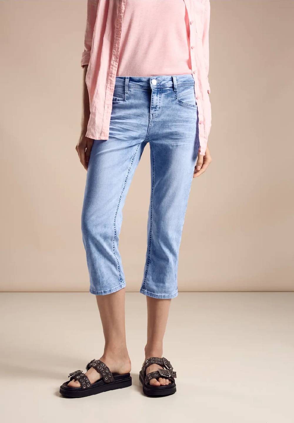 Street One 3/4 Jeans im Casual Fit - Style JANE