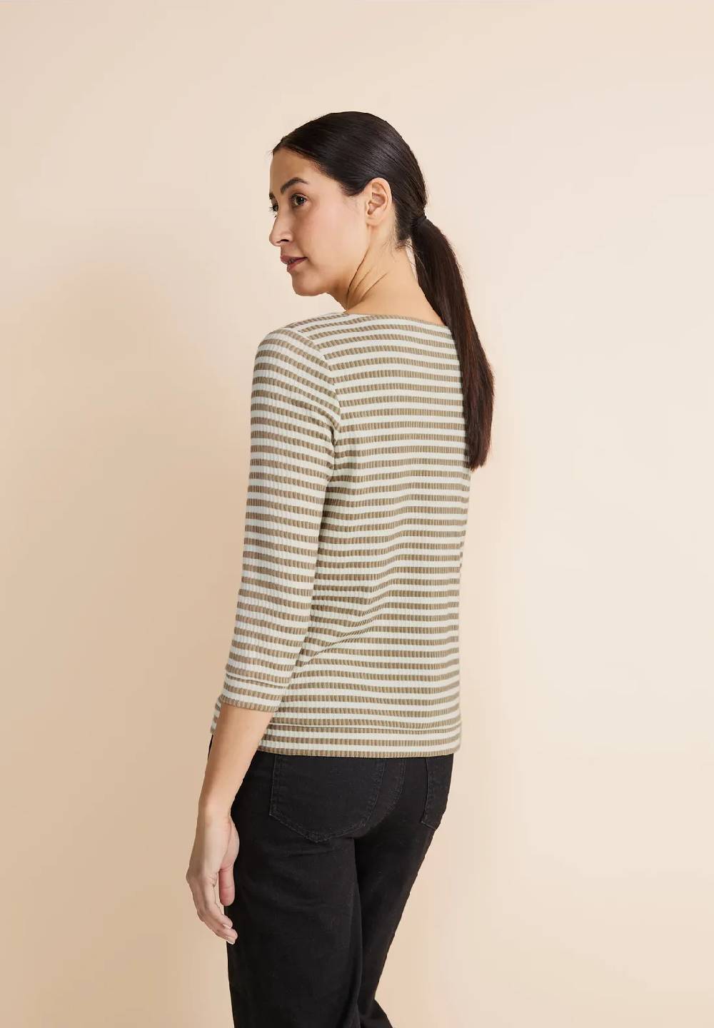 Street One 3/4 Streifenshirt