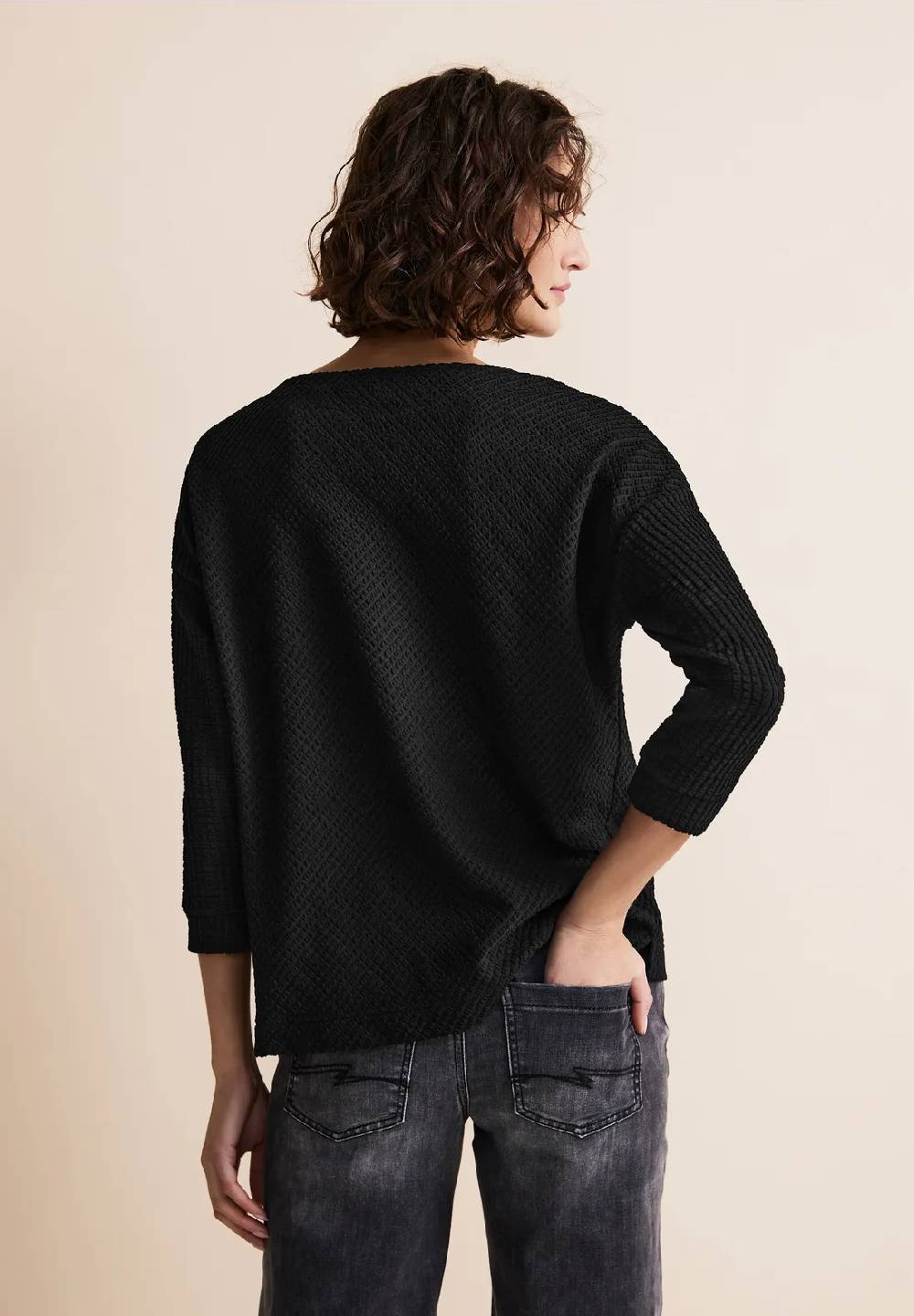 Street One 3/4 Strukturshirt