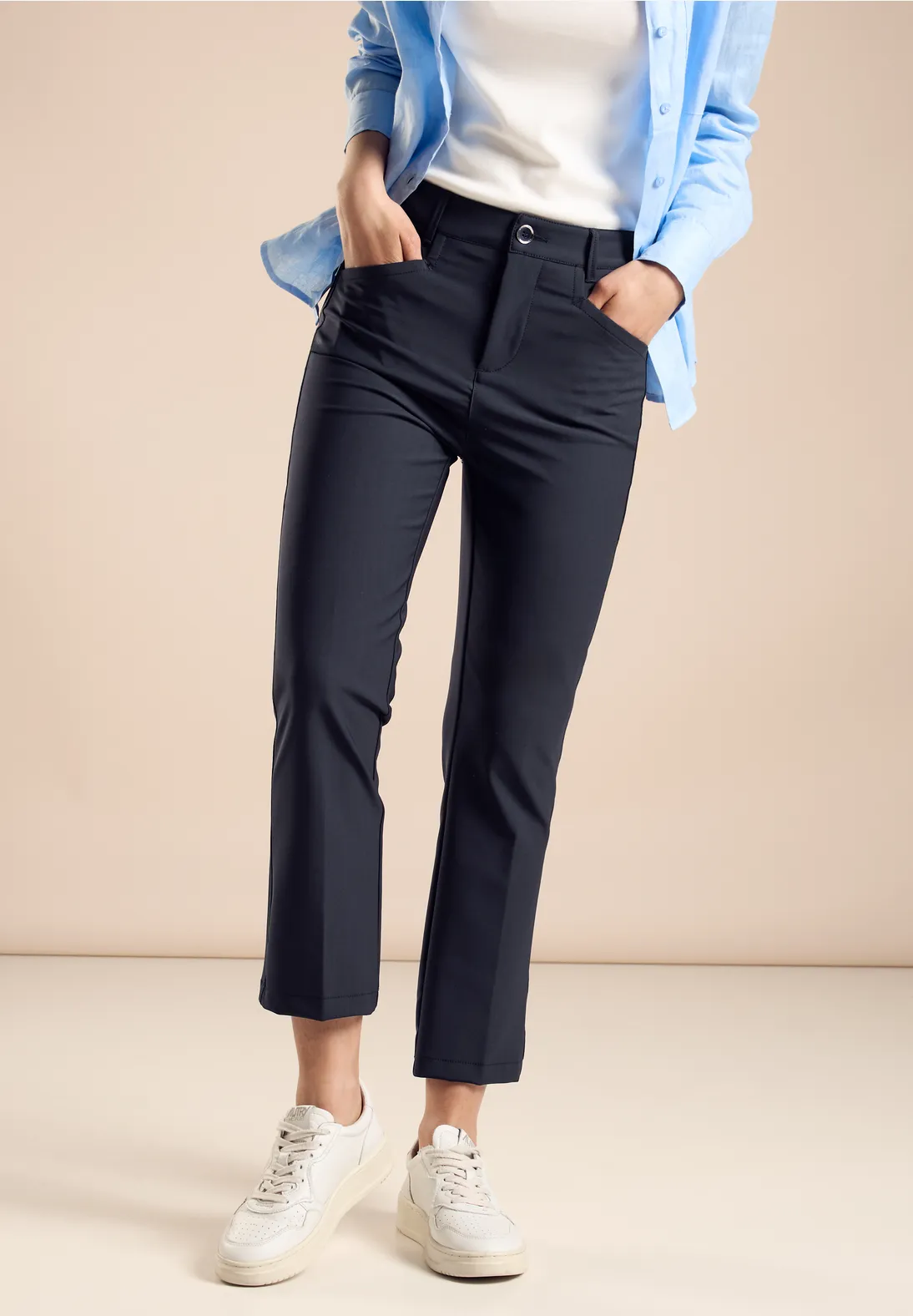 Street One 7/8 Bootcut Hose - Style YORK