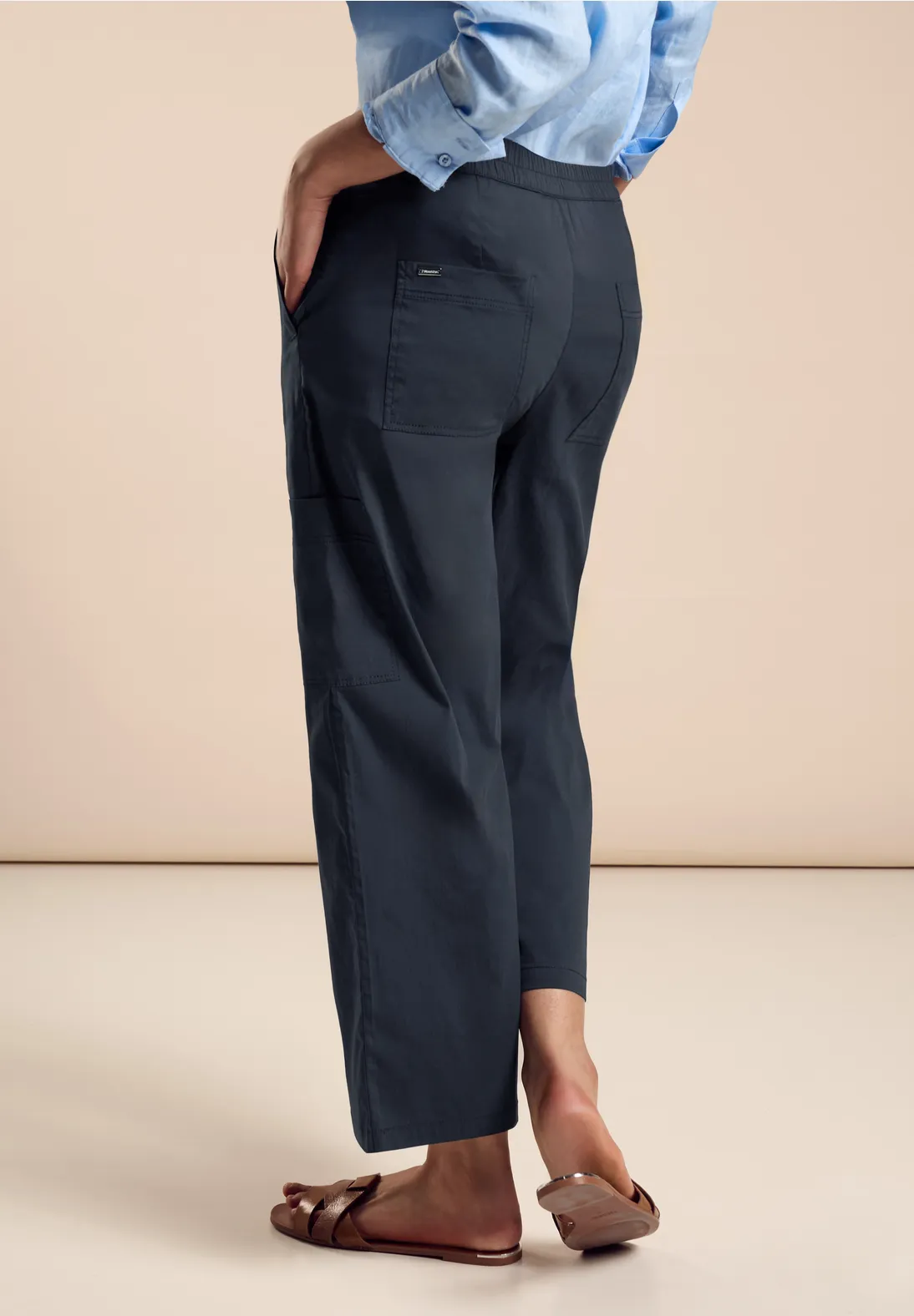 Street One 7/8 Cargo Satin Hose