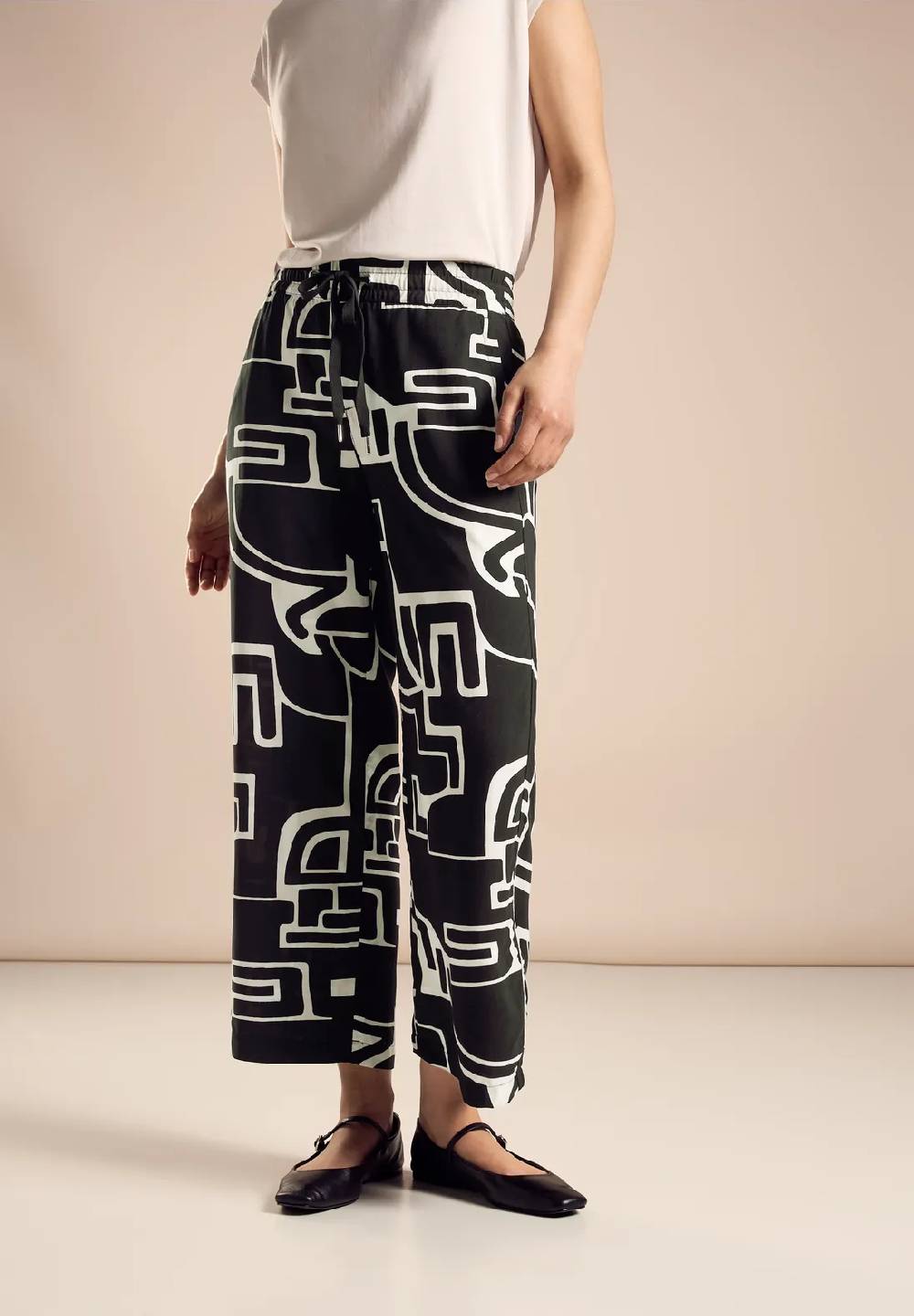 Street One 7/8 Hose mit Print - Style EMEE