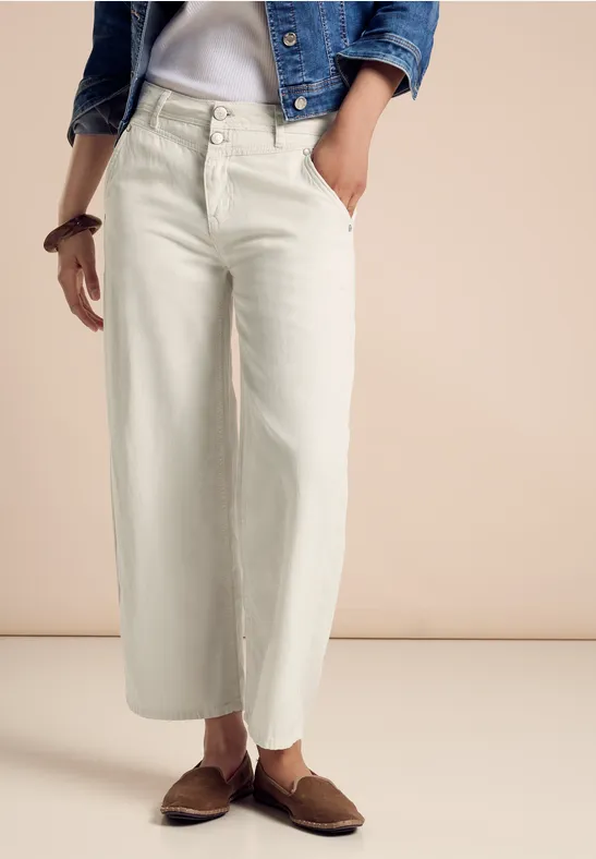 Street One 7/8 Jeans Culotte - Style WIDE LEG