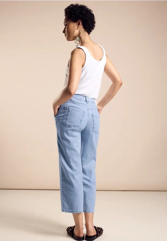 Street One 7/8 Jeans Culotte - Style WIDE LEG