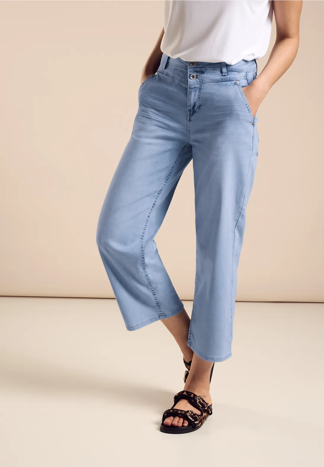 Street One 7/8 Jeans Culotte - Style WIDE LEG
