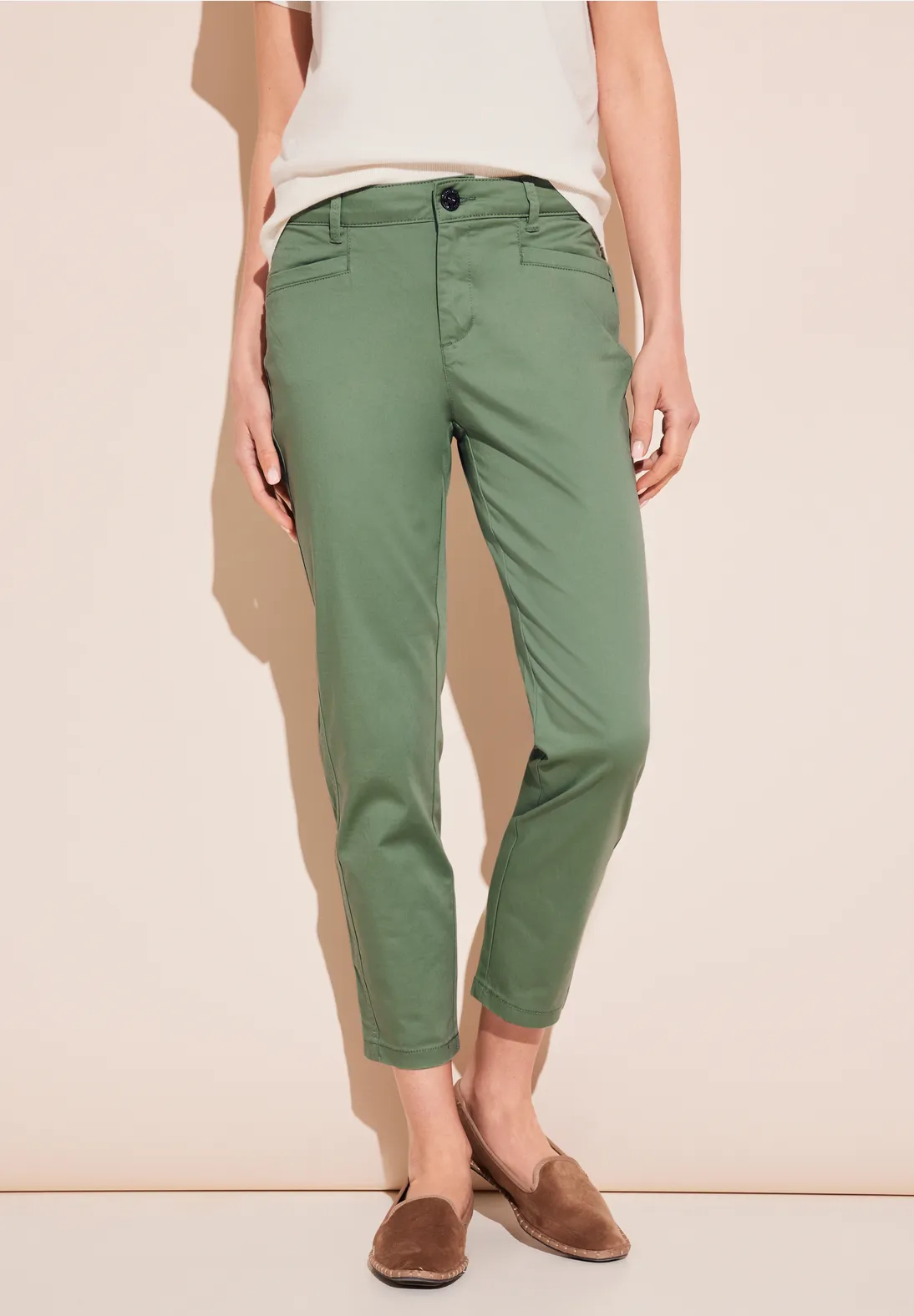 Street One 7/8 Satin Hose - Style YULIUS