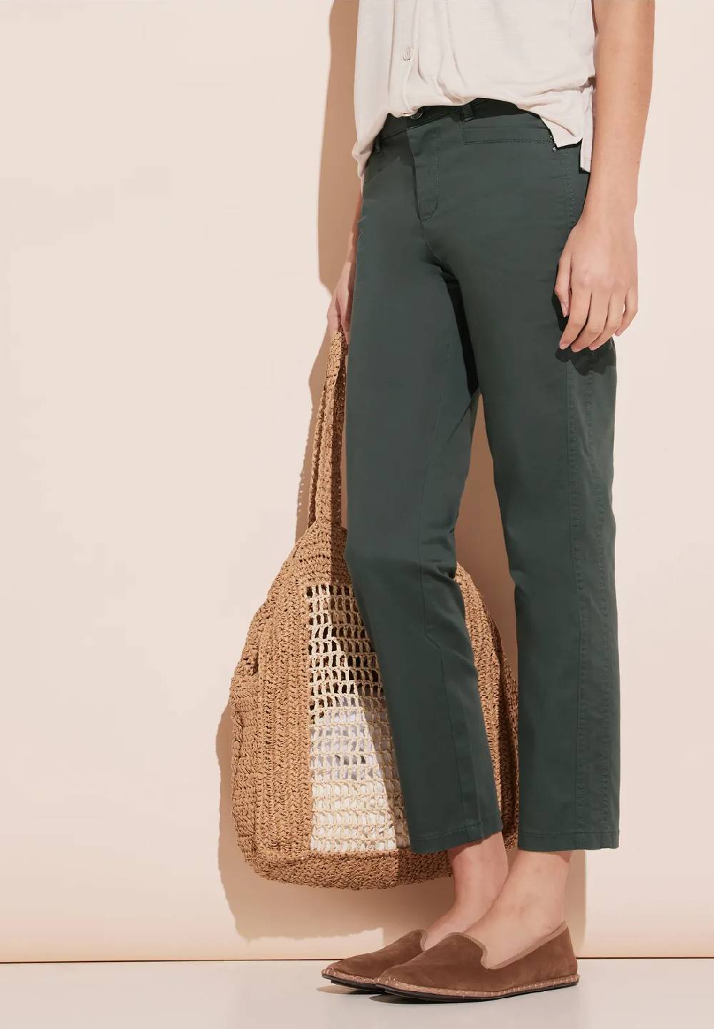 Street One 7/8 Satin Hose - Style YULIUS