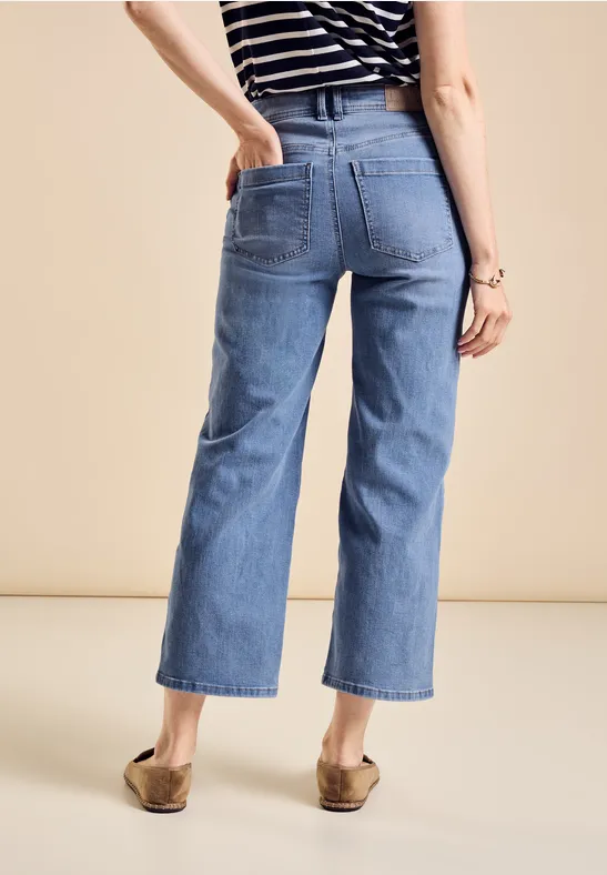 Street One 7/8 Straight Leg Jeans