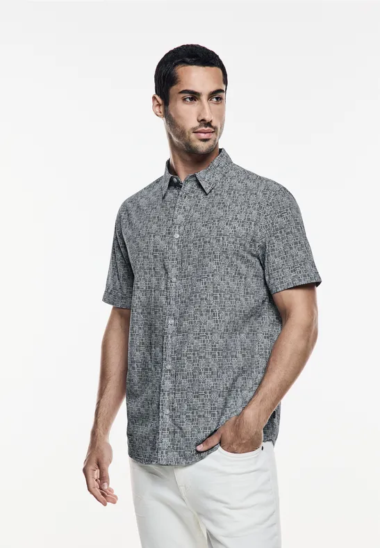 Street One Allover Print Hemd