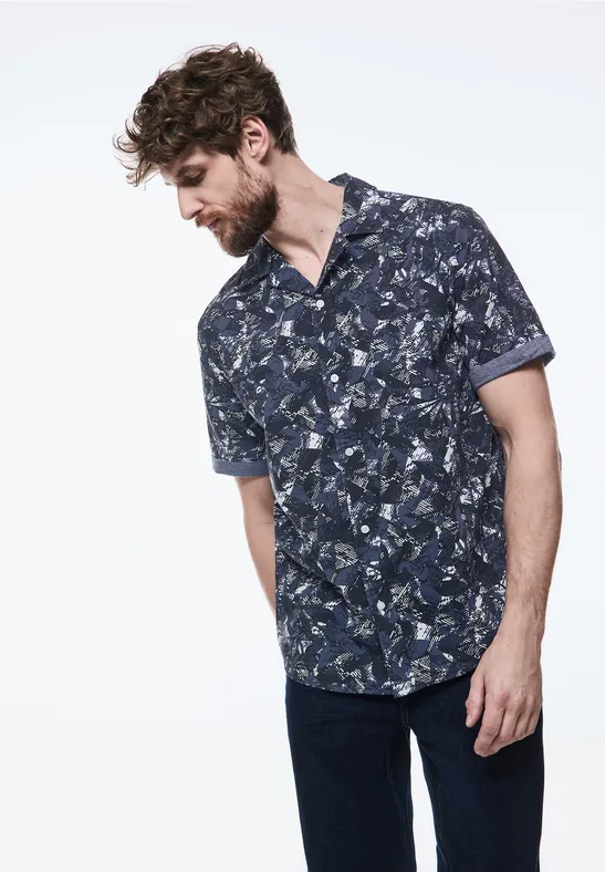 Street One Allover Print Hemd