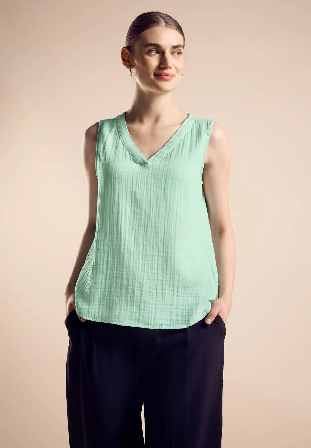 Street One Ärmellose Bluse