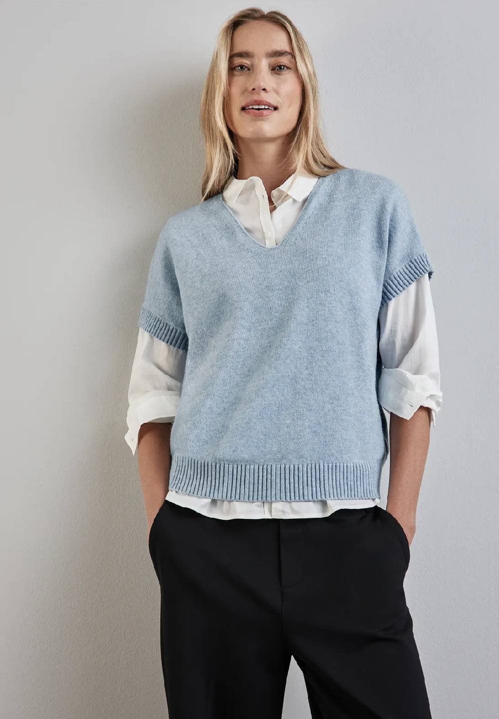 Street One Ärmelloser Pullover