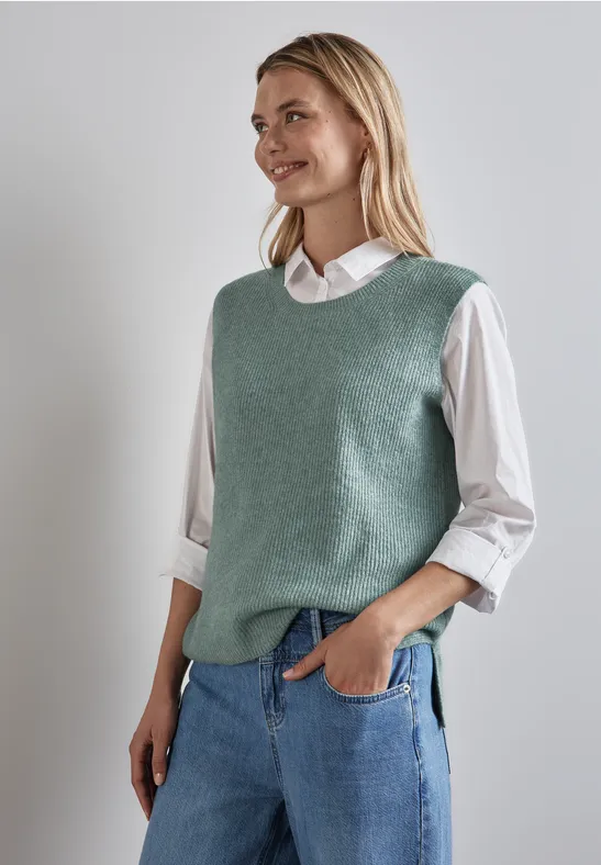 Street One Ärmelloser Pullover