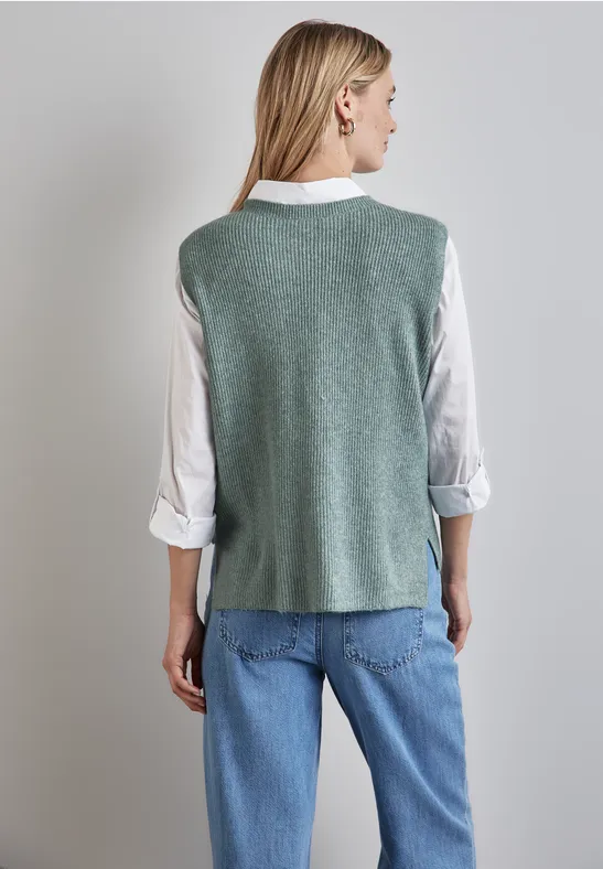 Street One Ärmelloser Pullover