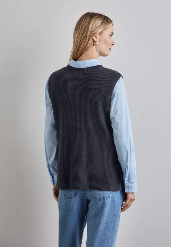 Street One Ärmelloser Pullover