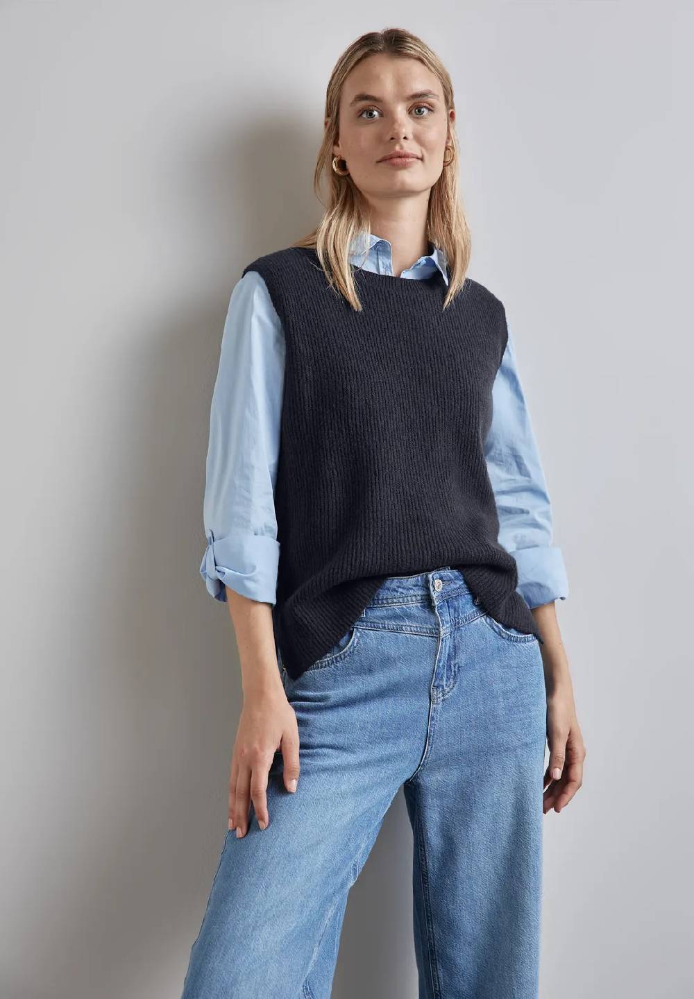 Street One Ärmelloser Pullover