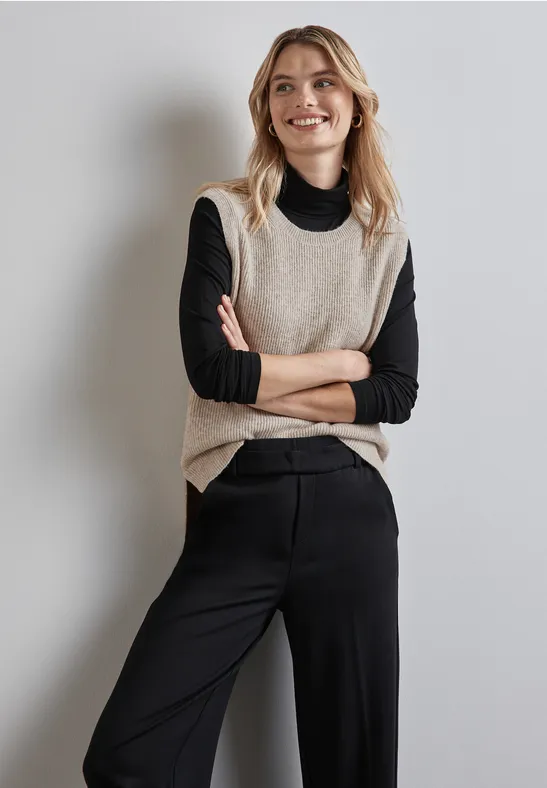 Street One Ärmelloser Pullover