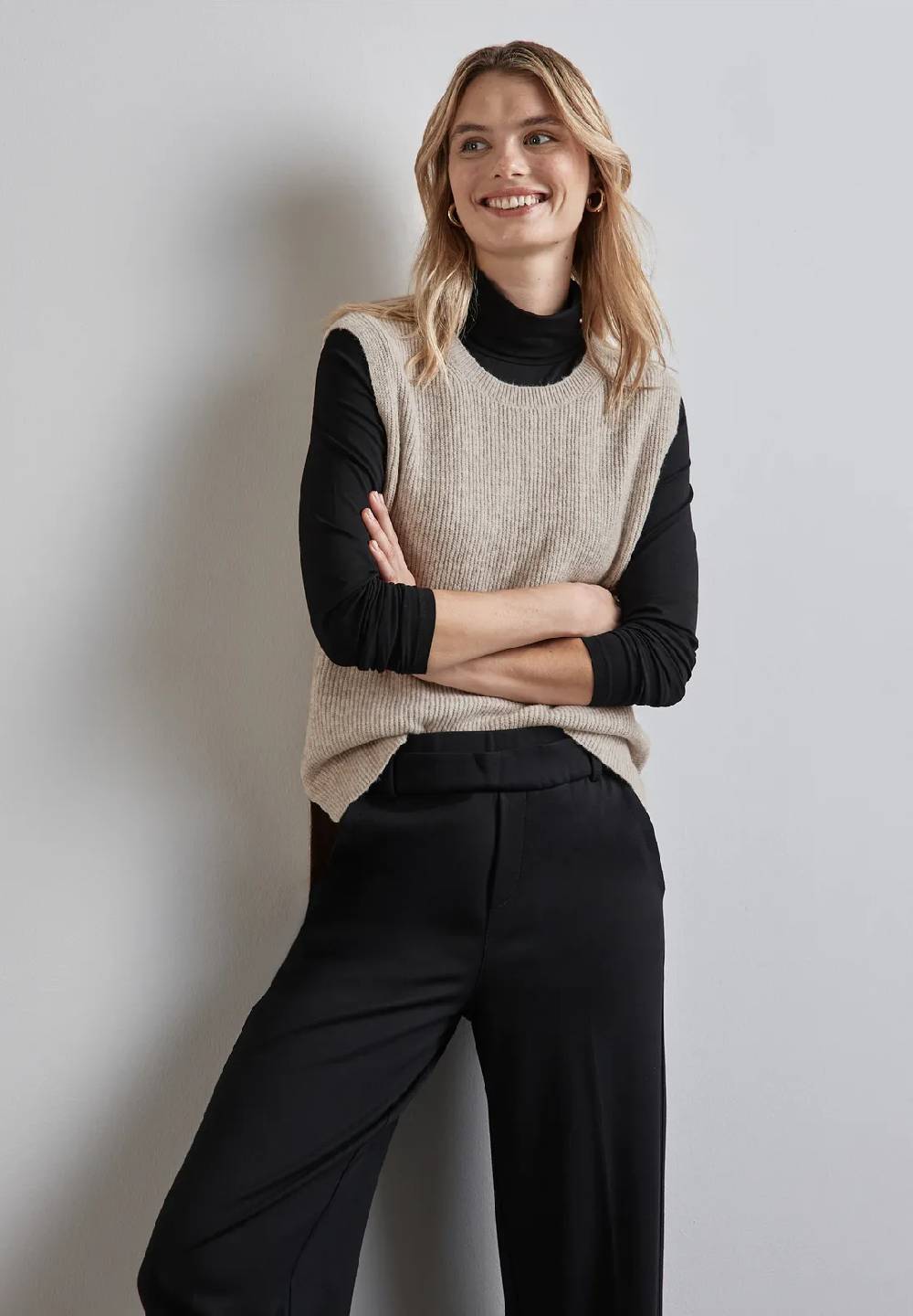 Street One Ärmelloser Pullover