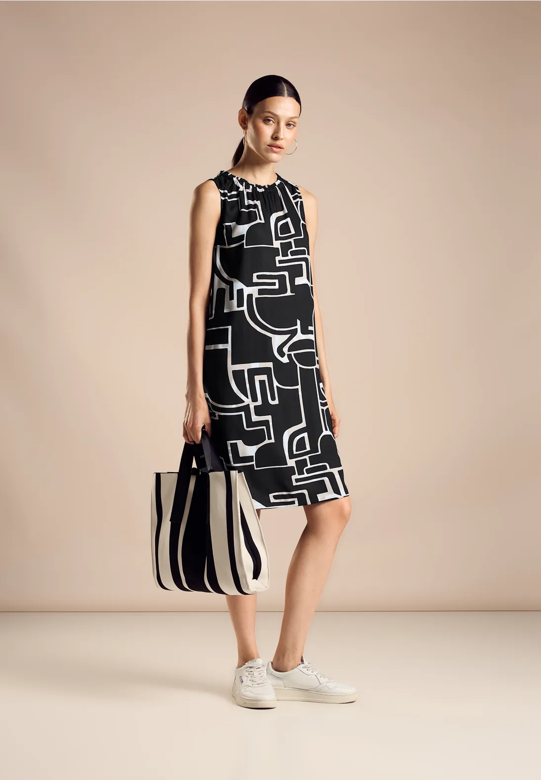 Street One Ärmelloses Print Kleid