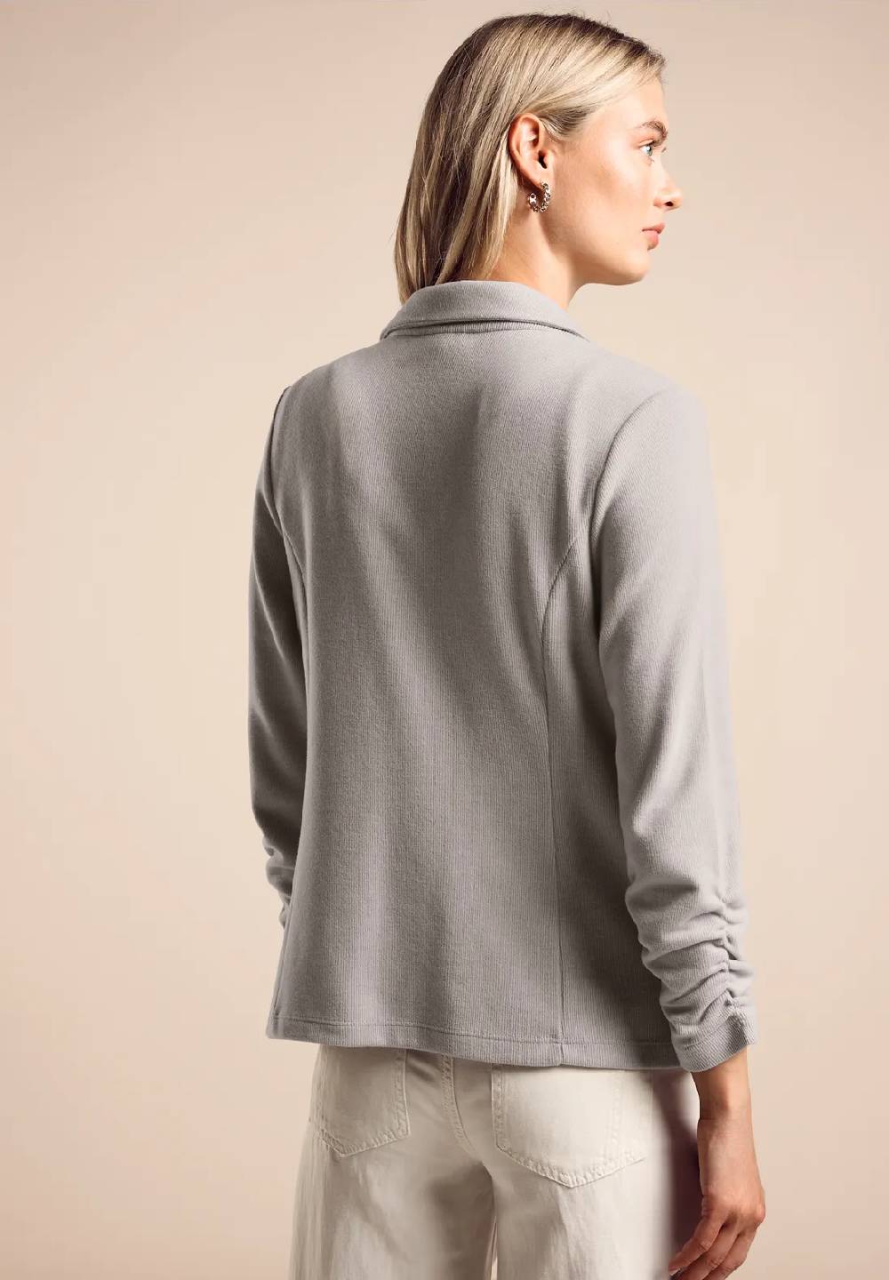 Street One Basic Blazer Mit Raffungen