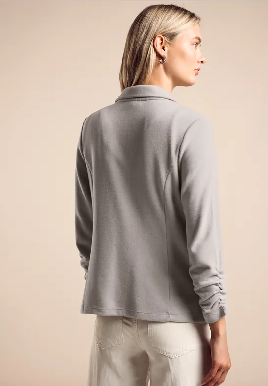 Street One Basic Blazer Mit Raffungen