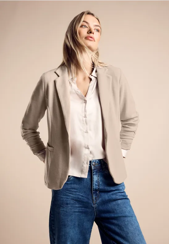 Street One Basic Blazer Mit Raffungen
