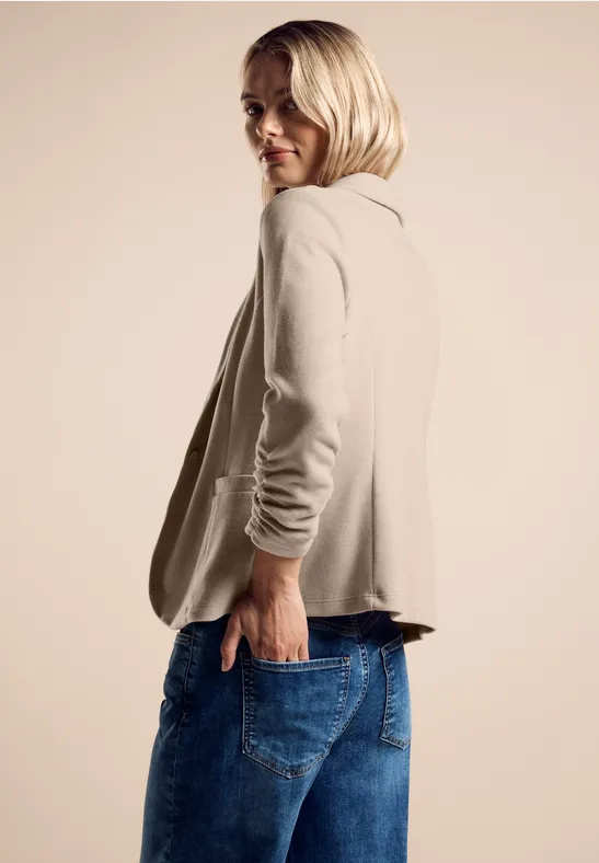 Street One Basic Blazer Mit Raffungen
