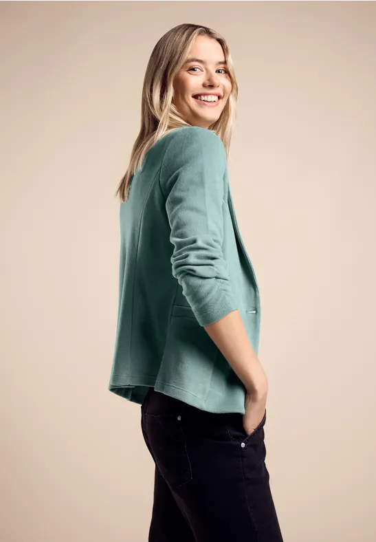 Street One Basic Blazer Mit Raffungen