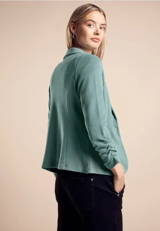 Street One Basic Blazer Mit Raffungen