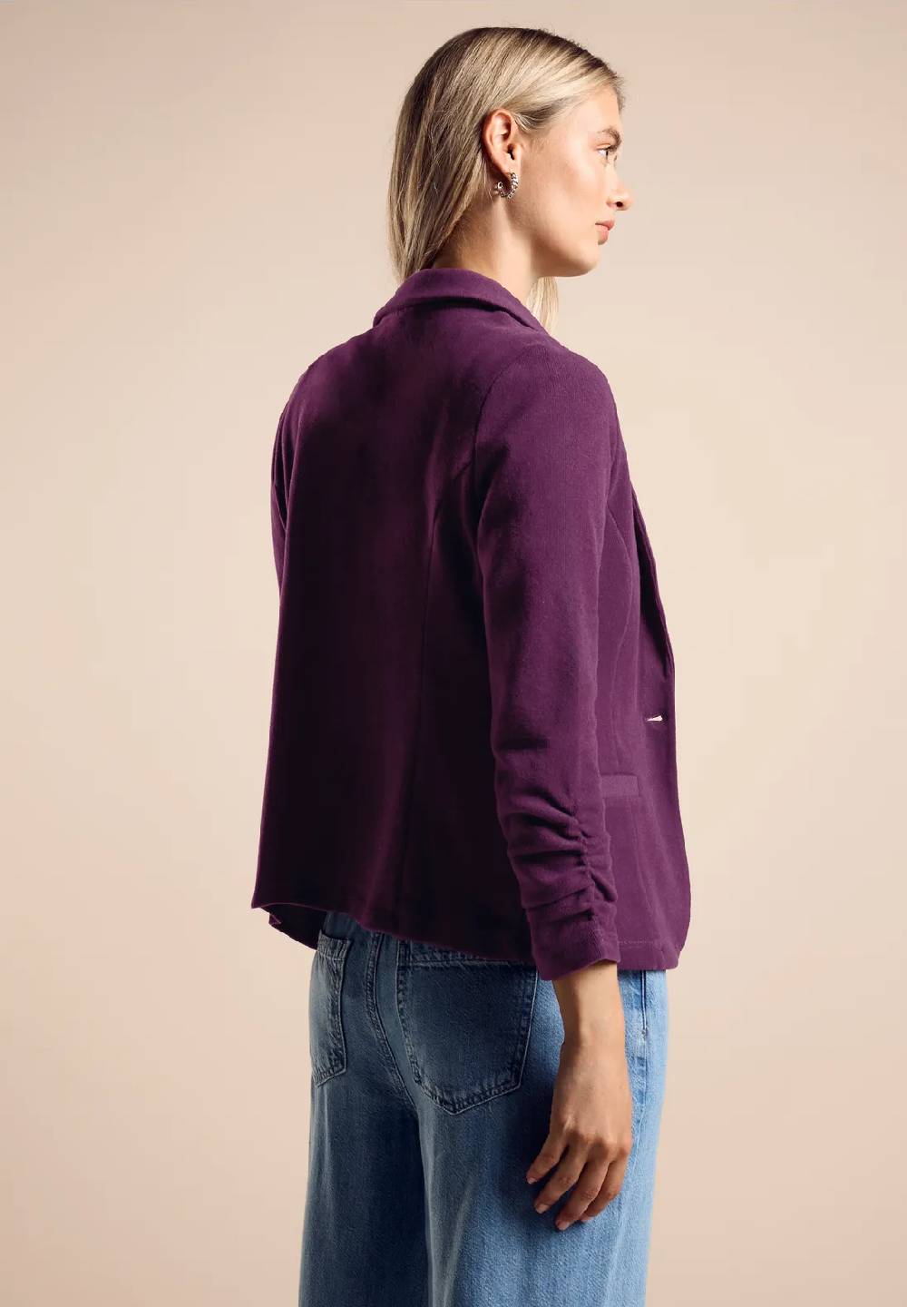 Street One Basic Blazer Mit Raffungen