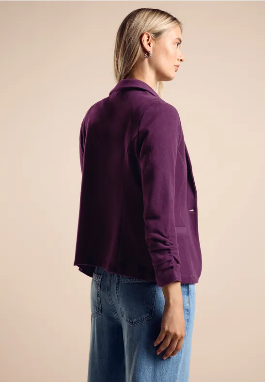 Street One Basic Blazer Mit Raffungen
