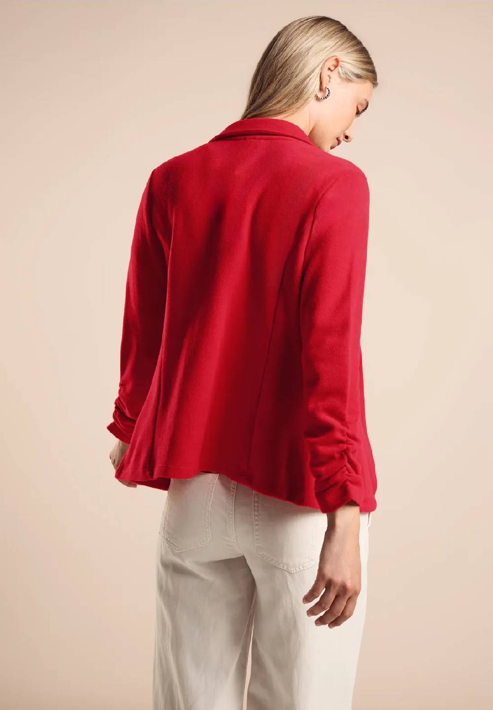 Street One Basic Blazer Mit Raffungen