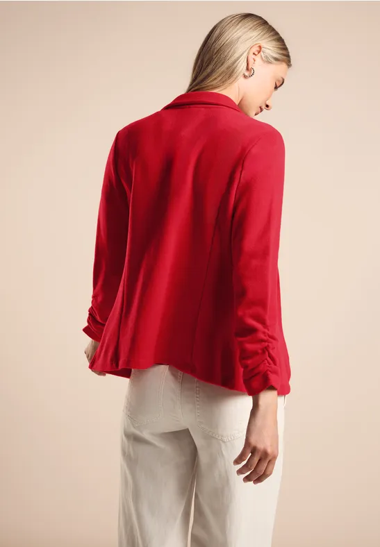 Street One Basic Blazer Mit Raffungen