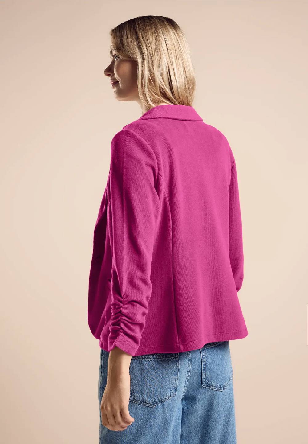 Street One Basic Blazer Mit Raffungen