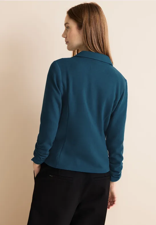 Street One Basic Blazer Mit Raffungen